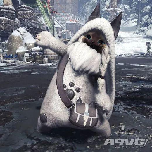 《怪物猎人世界 iceborne》随从猫包包将推出实物周边