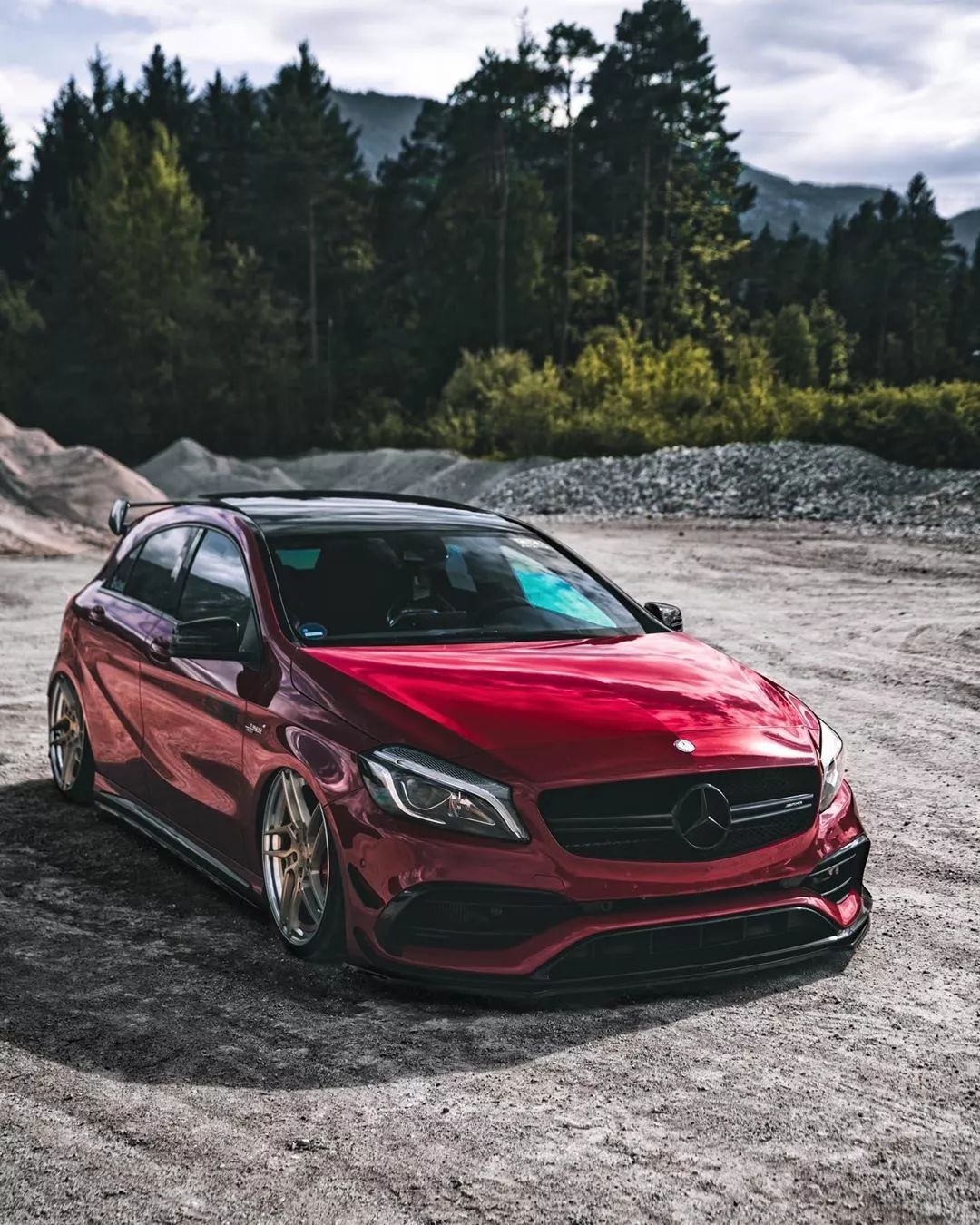 灵感与启发奔驰a45amginstagram改装集