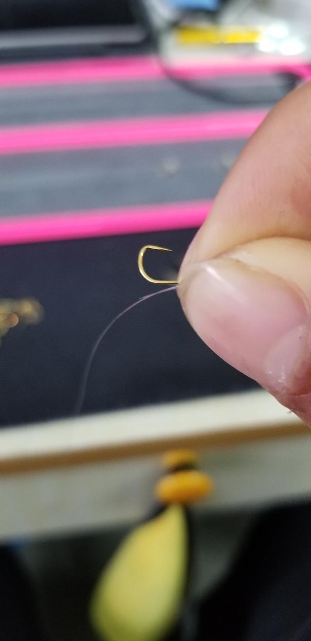 干货分享!整齐度极高的手绑子线,想学点进来_钩子