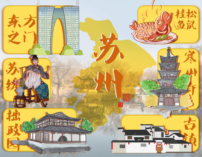 原创苏州出发经典路线带你玩转江浙沪
