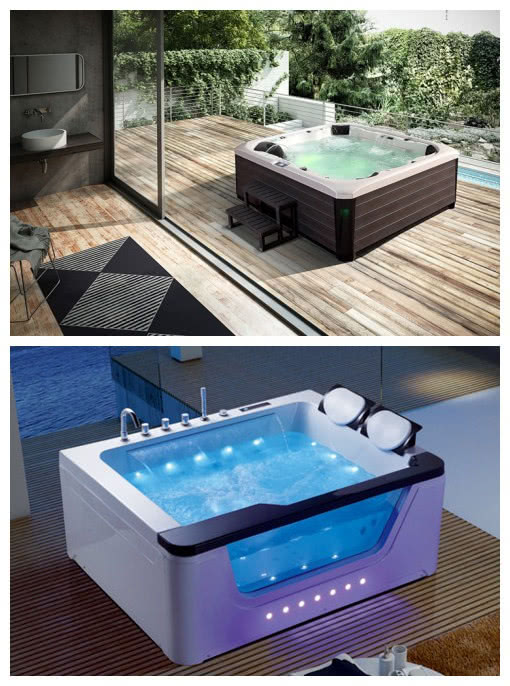 spa水疗池与按摩浴缸都可以泡澡,难道不是同一种东西吗?