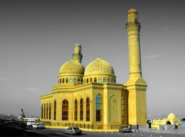 巴库,阿塞拜疆,13世纪bibi-heybat清真寺是巴库的一座历史清真寺,是u