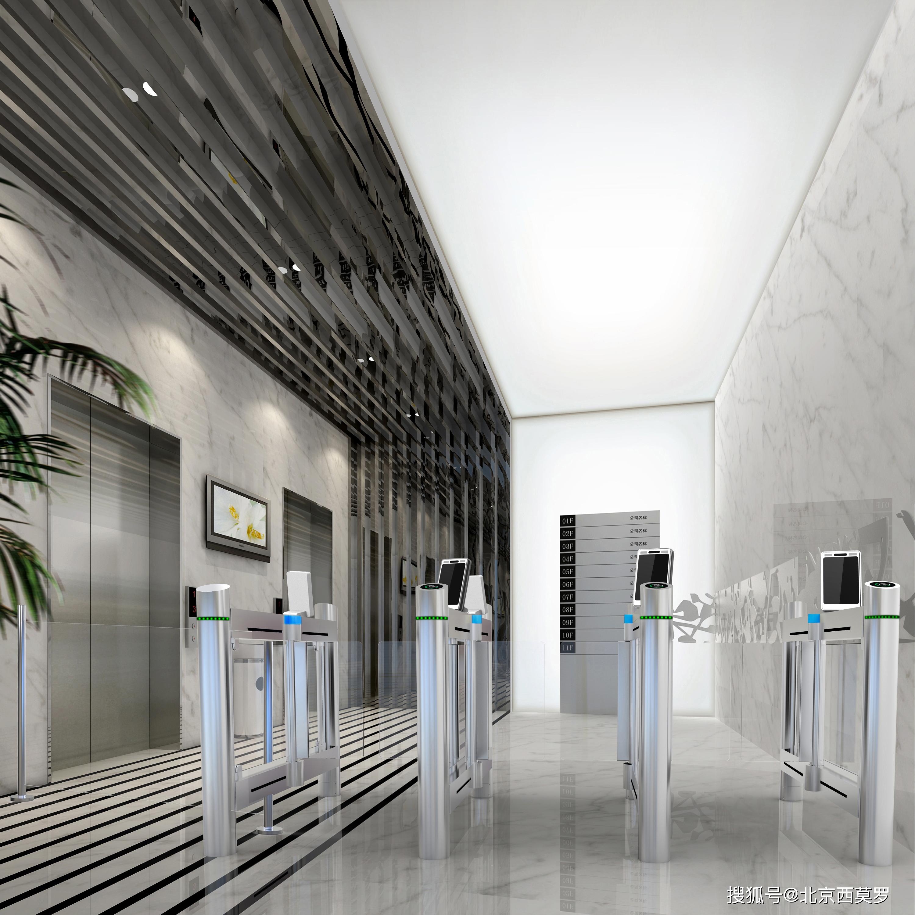 我们每天上班,大堂闸机是必经之路,你上班的写字楼用了人脸识别闸机吗