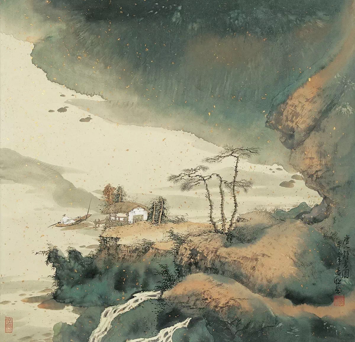 晏明畅神于诗情彩墨山水间