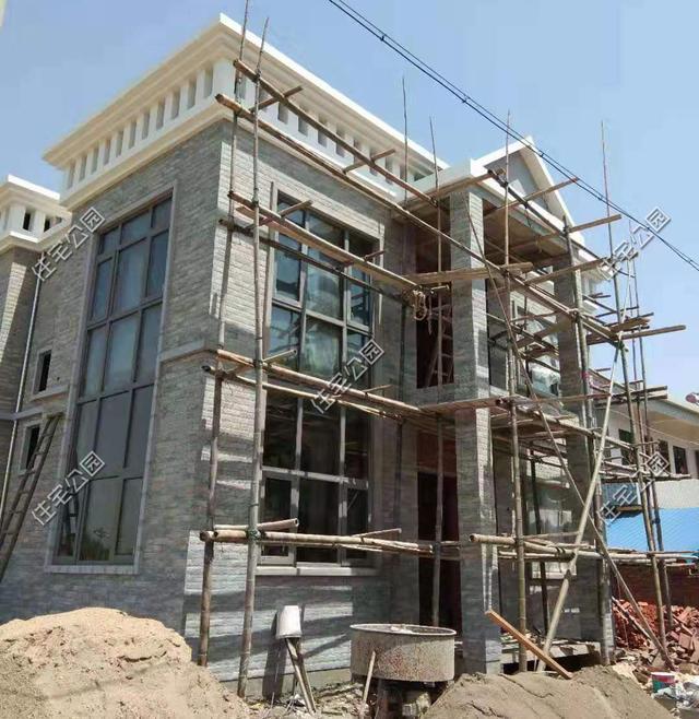 从事电力工程10余年河北工作的裴先生花60万回安徽老家建房67