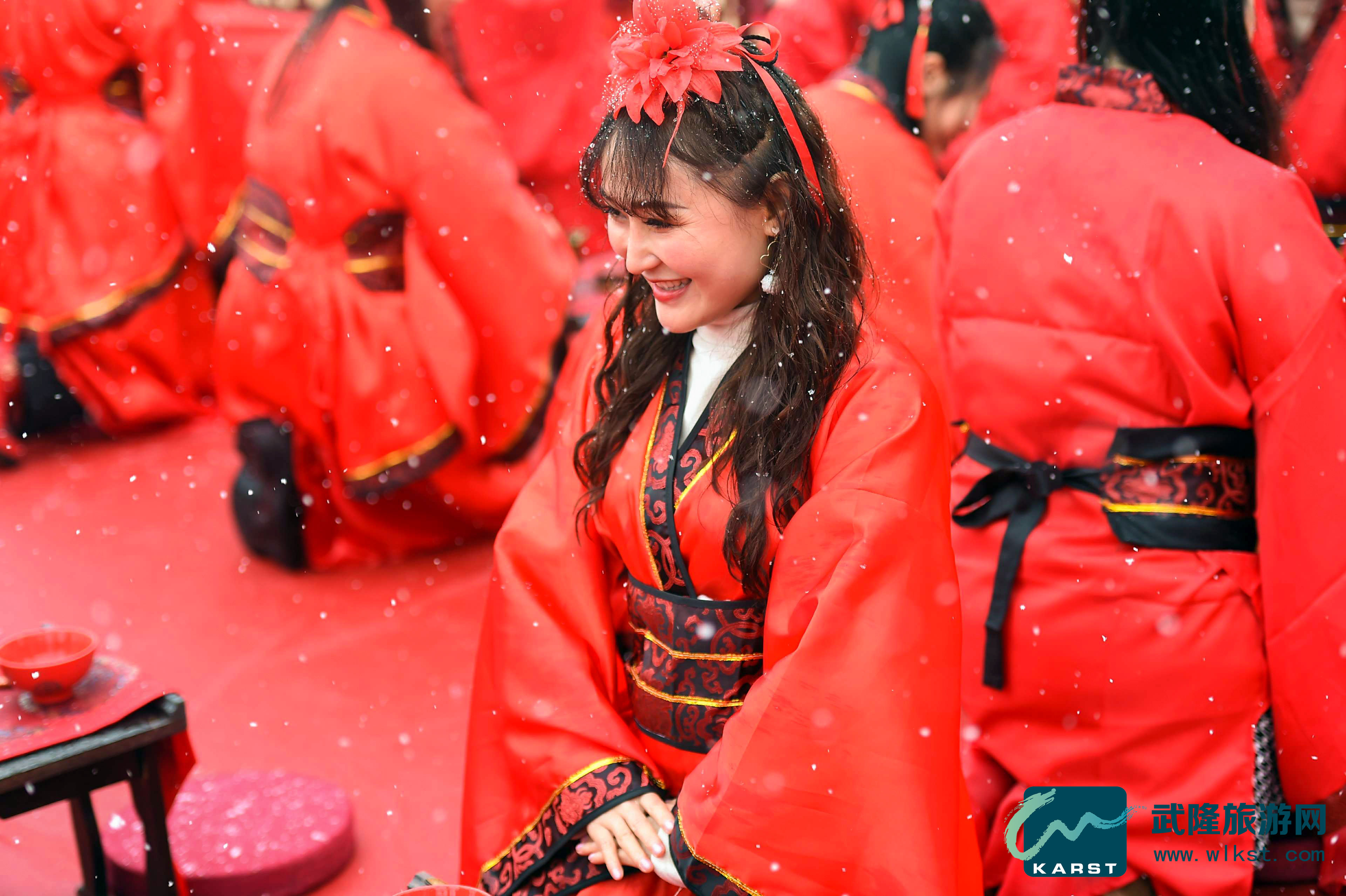 即享大片回顾 2019武隆仙女山汉式雪地集体婚礼隆重举行