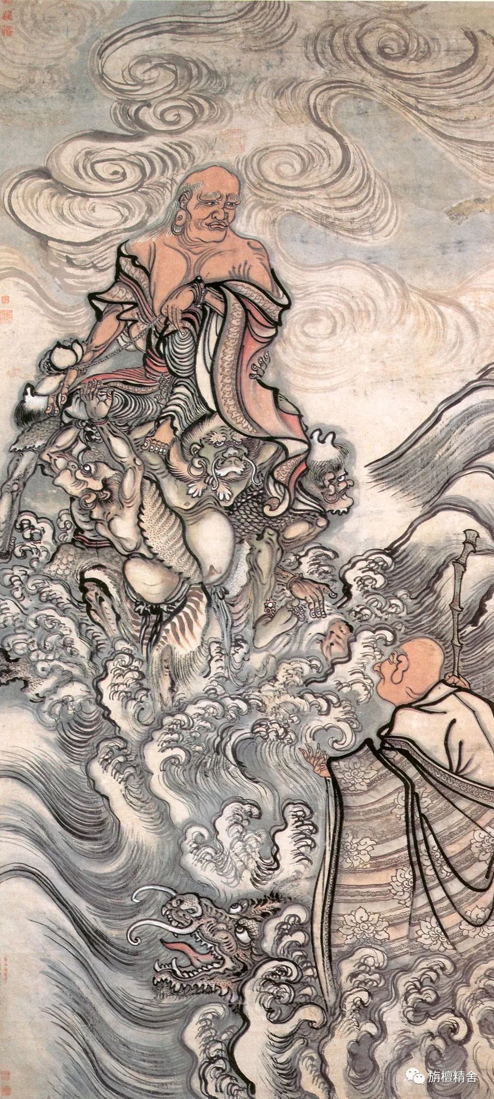 庐山栖贤寺五百罗汉图历险记_许从龙