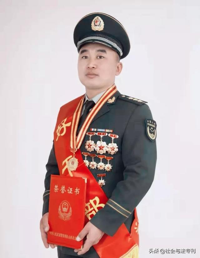 朔州武警宝音61贺希格一个铁血男儿的风采