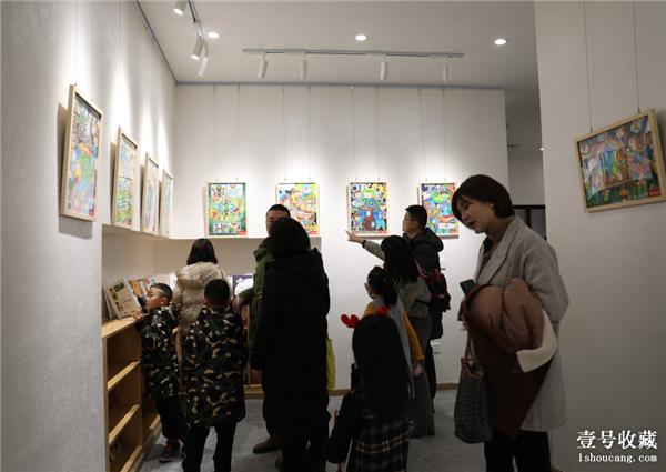 66位小画家为地球发声地球我的家儿童原创绘画作品展开幕