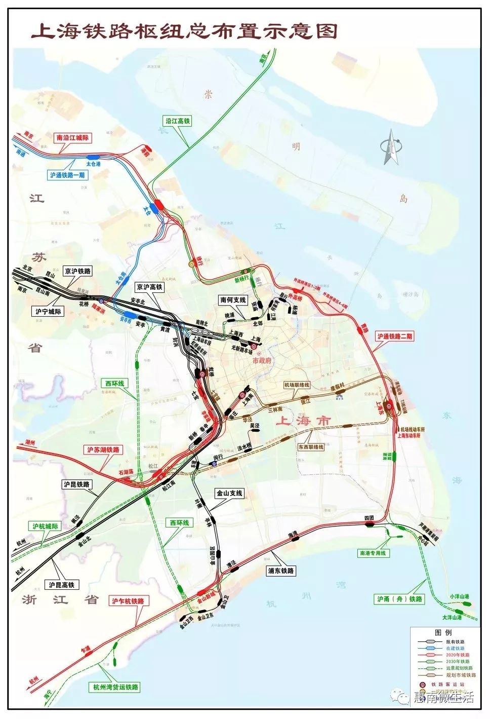 多條鐵路未來開進祝橋