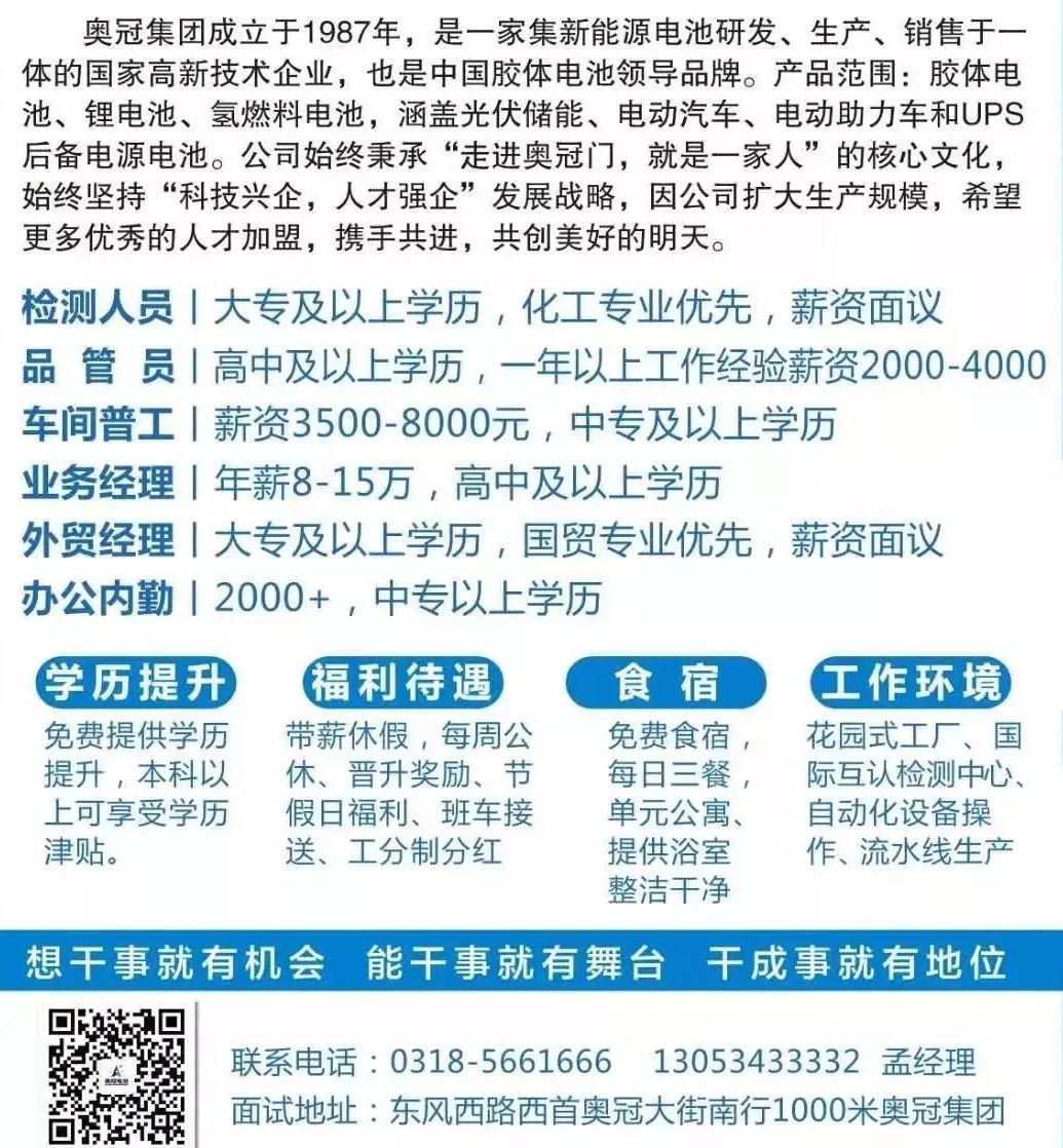 德州最新招聘信息12月28日