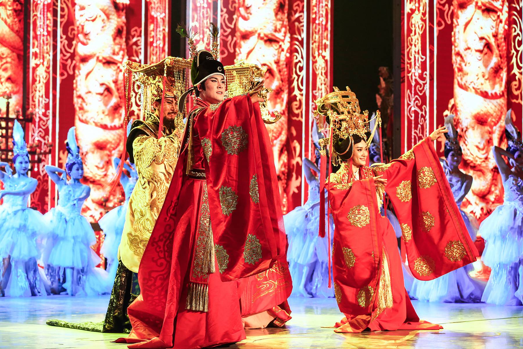 超时空唐乐舞剧《梦回大唐》黄金版 震撼首演