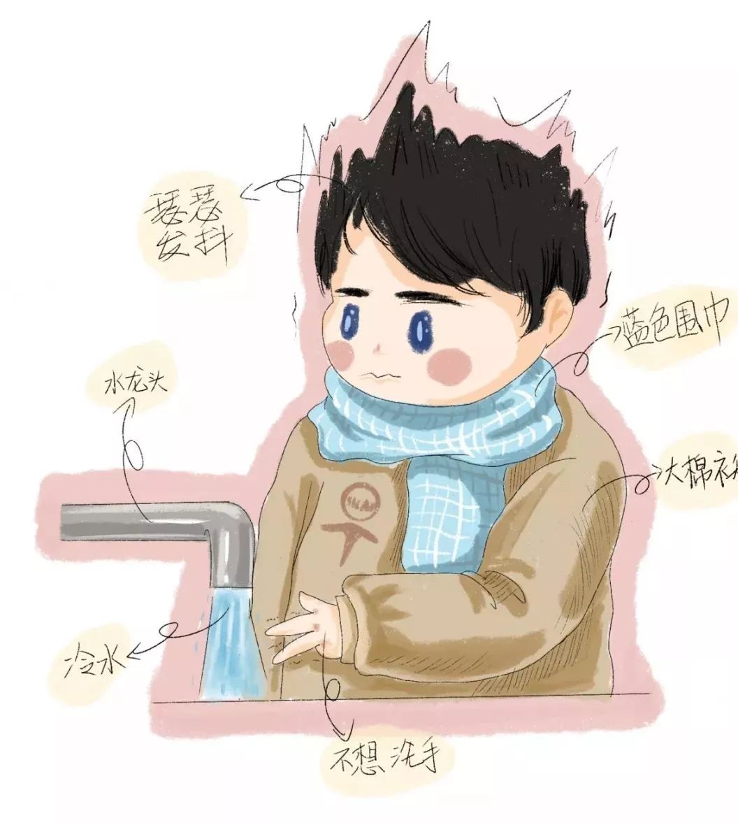 挑战冰水洗手我们也要走在时尚最前沿哪怕在冬天用川农版冬日时尚穿搭