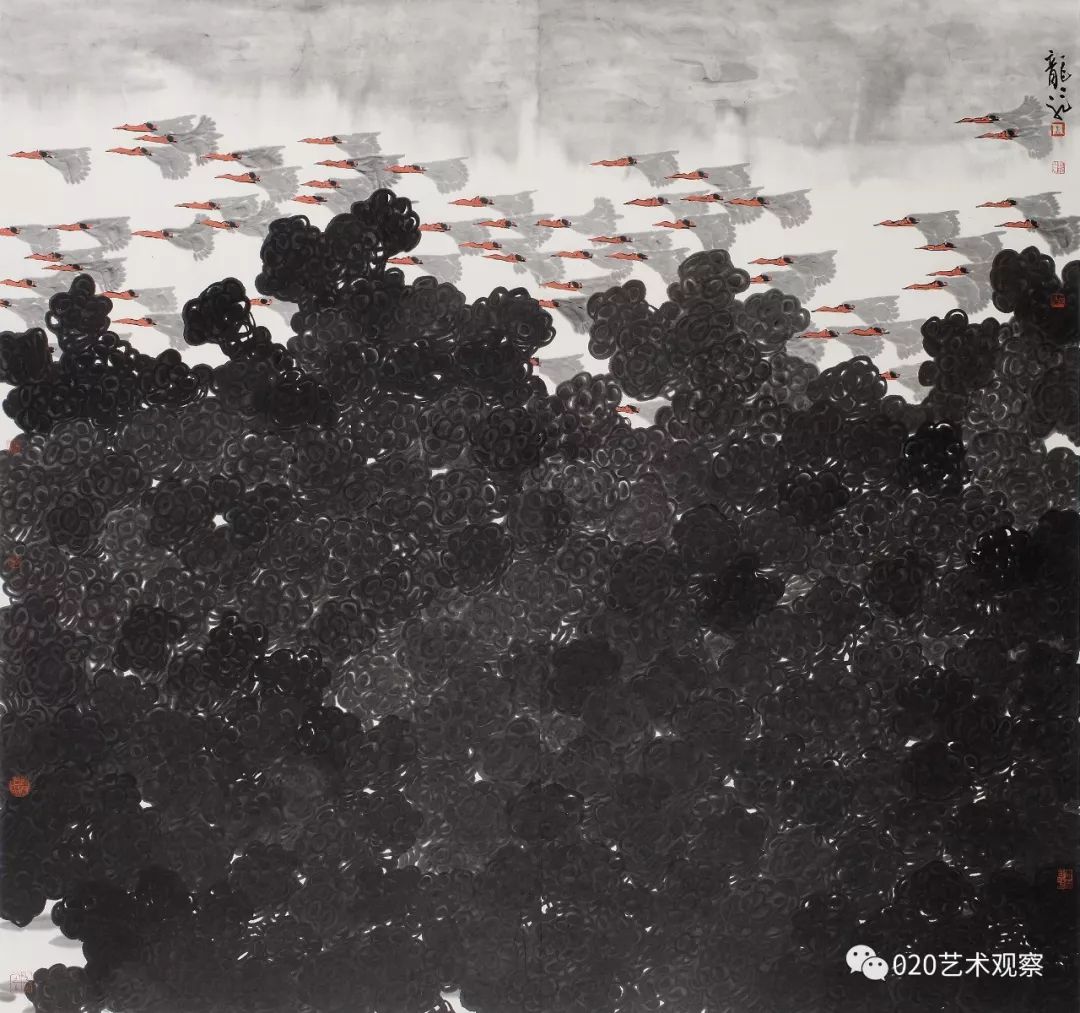 重磅客都梅州风眠故里全国中国画作品展开幕啦附255件作品