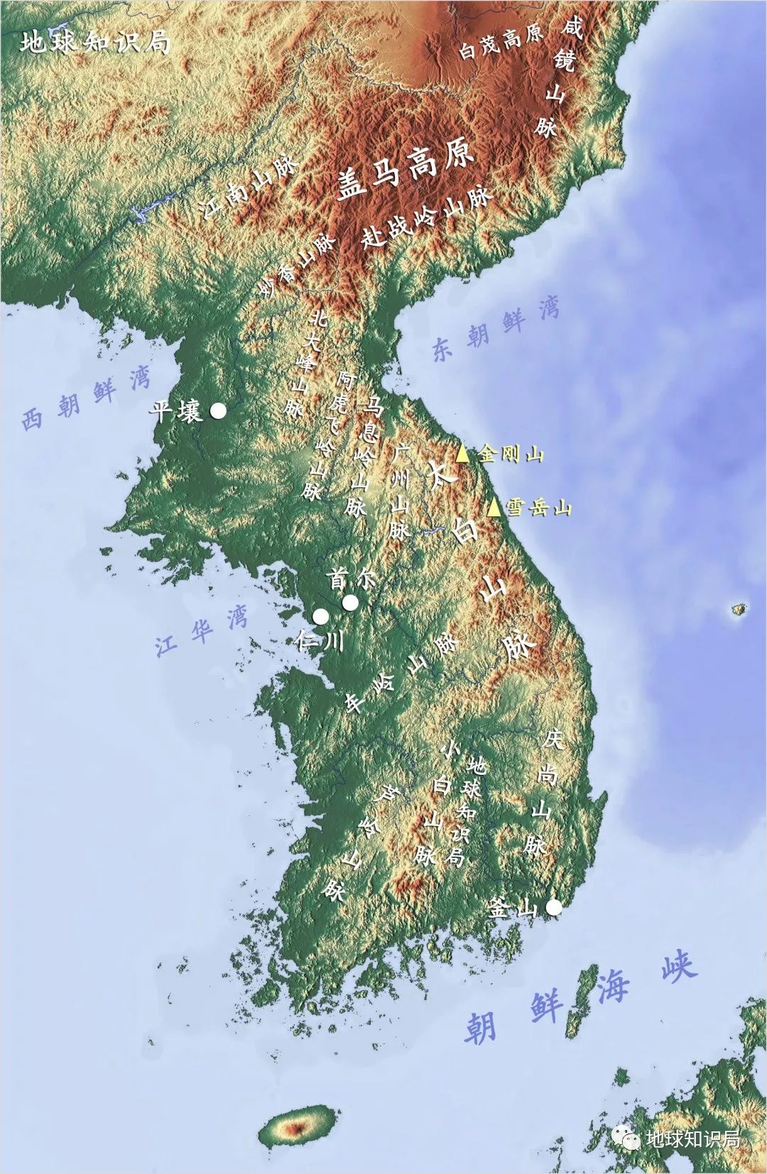 朝鲜半岛气候类型图图片