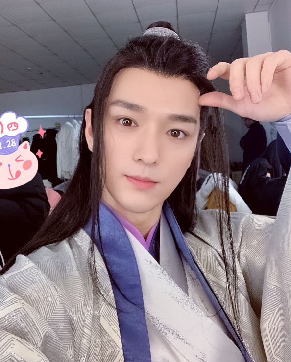 换上古装后:对不起肖战我变心了