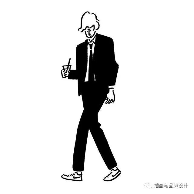 全日本最具人气的43岁插画师大叔用黑白画面讲最暖