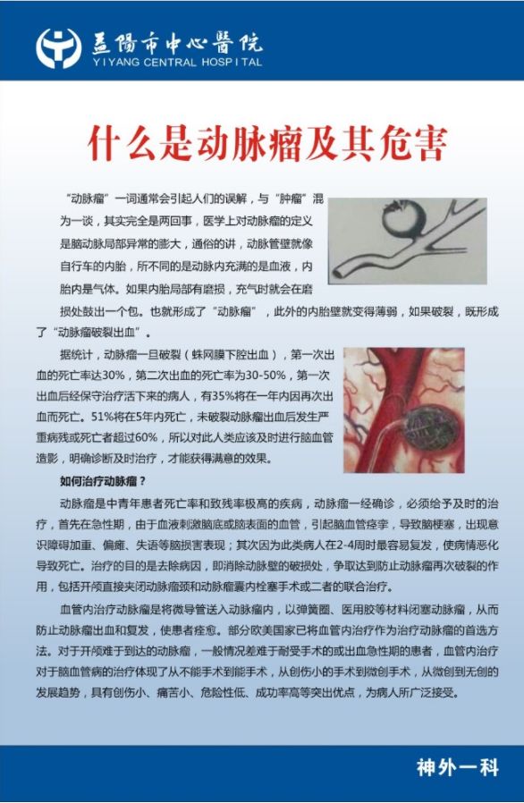 神经外科健康宣教(益阳市中心医院)