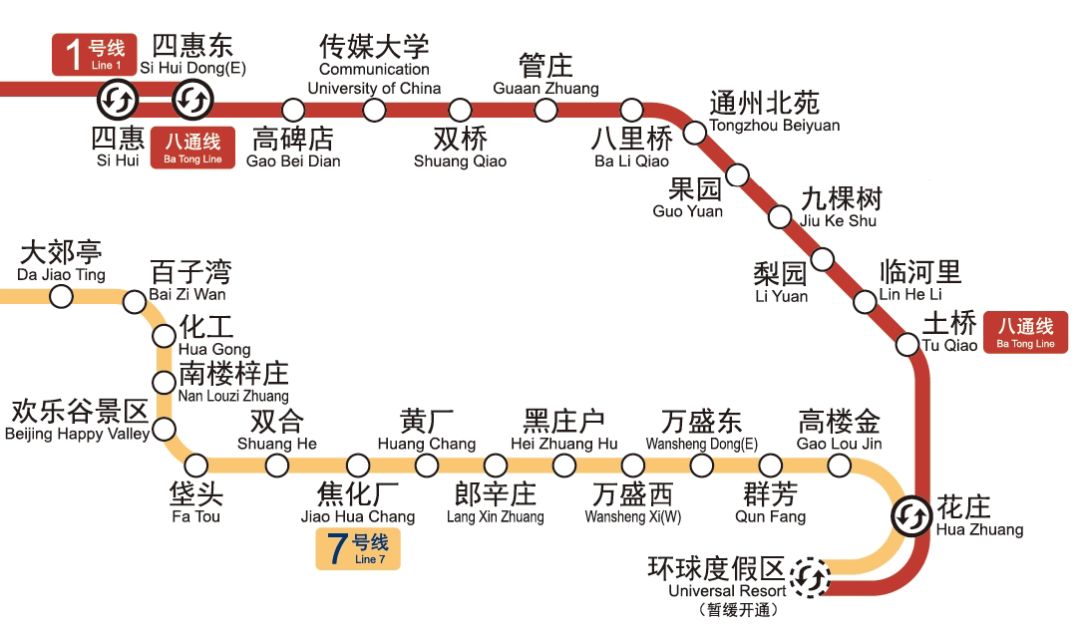 今天,北京地铁发布了