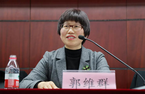 郭维群主任在讲话中,对郑州颐和医院以高分通过三级医院现场评审表示