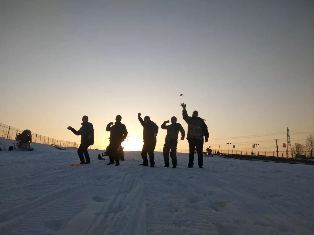 金沙河红薯岭滑雪场图片