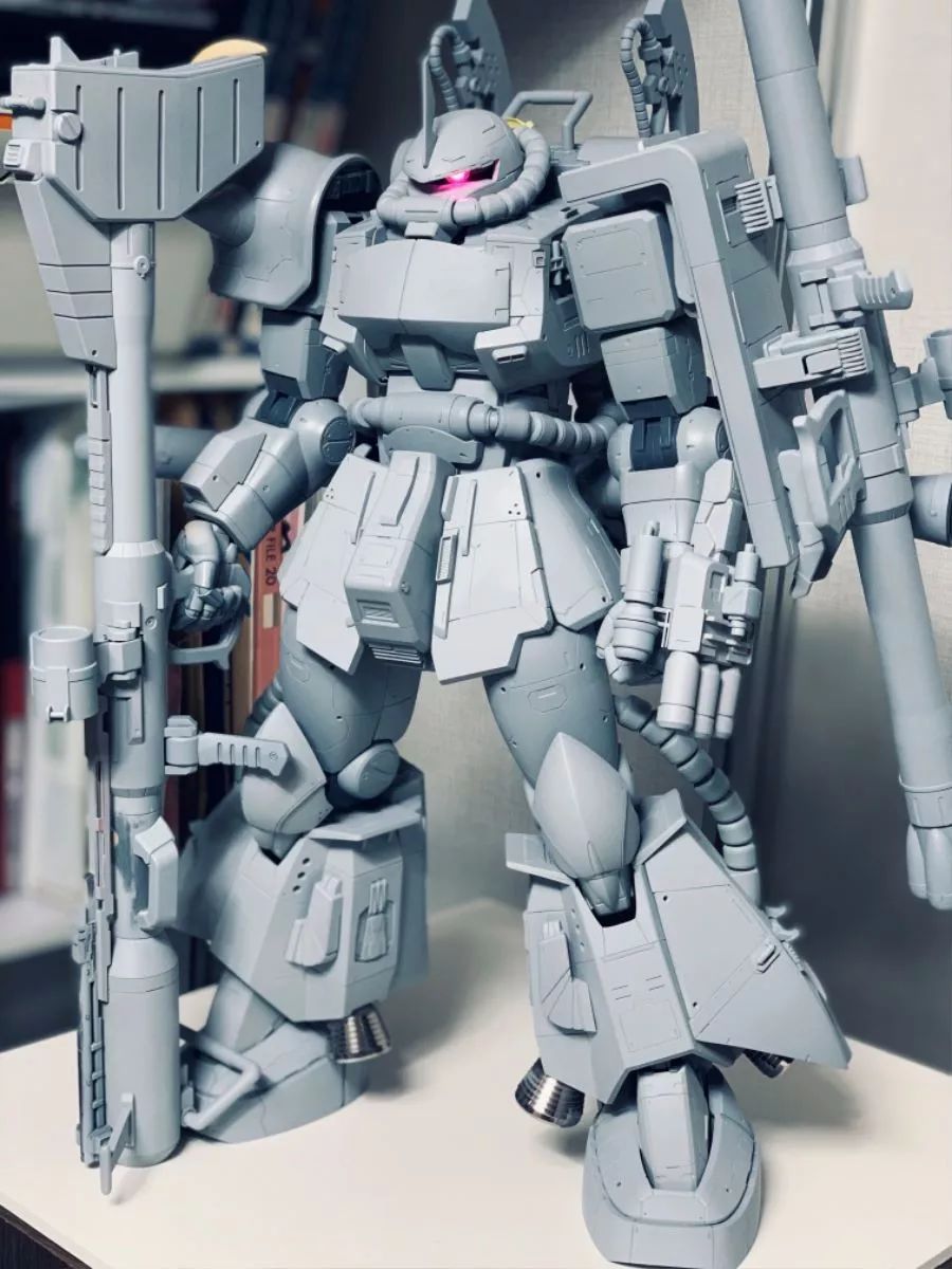 pg算个啥他竟然用megasize扎古改了一只兰巴拉尔专用老虎