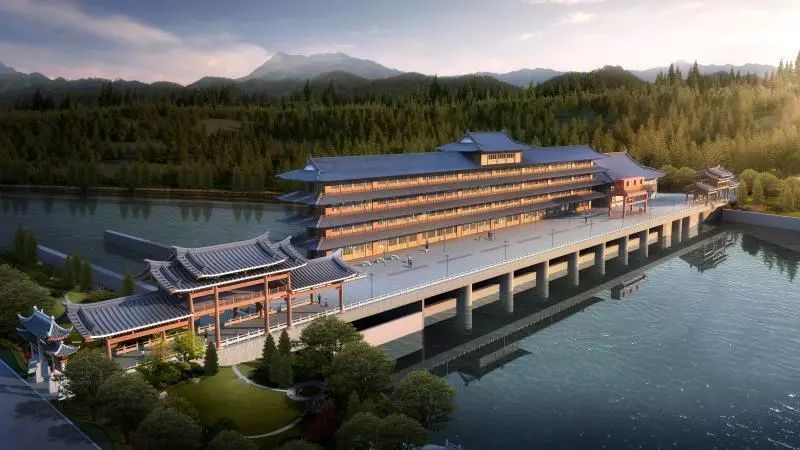 渝北区御临河碑口水库主体工程开工建设