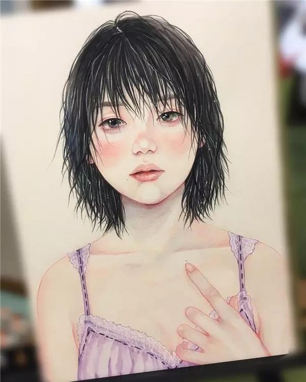 90后插画师shinrinoshinri笔下女性独有的魅力