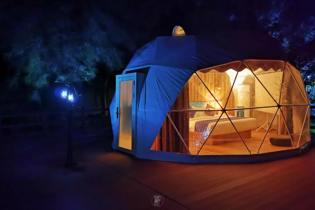 在三娘湾的星空气泡屋,吹着海风数星星,这趟跨年旅行我爱了