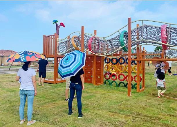 轮胎彩绘艺术节来啦599元抢moumou海岛农场门票1张全天开放