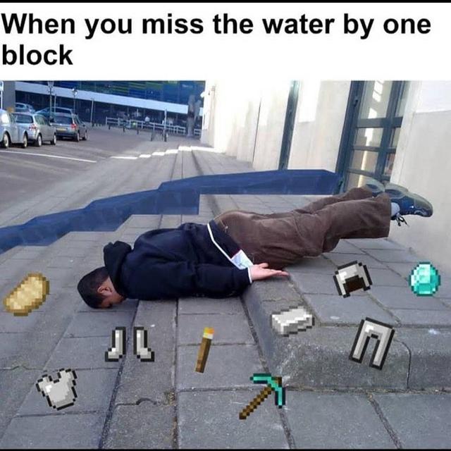 看完笑死:11张网络神梗图,那些只有minecraft玩家能懂的梗