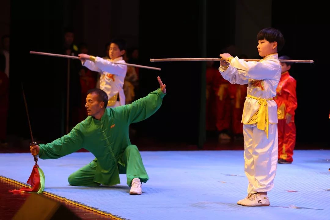 庆云县迎元旦吴钟八极拳汇演在祥云聚院盛大举行