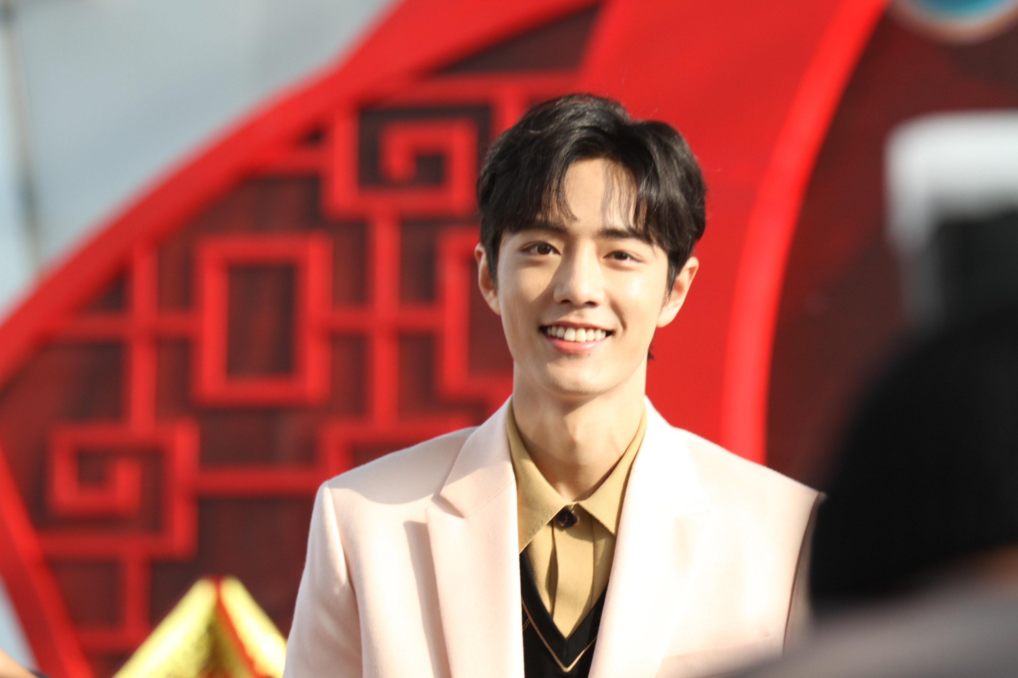 北京台春晚代言人发布会 肖战生图