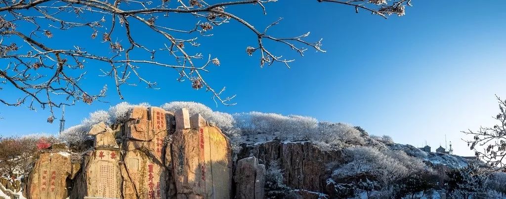 泰安的冬天明媚多姿