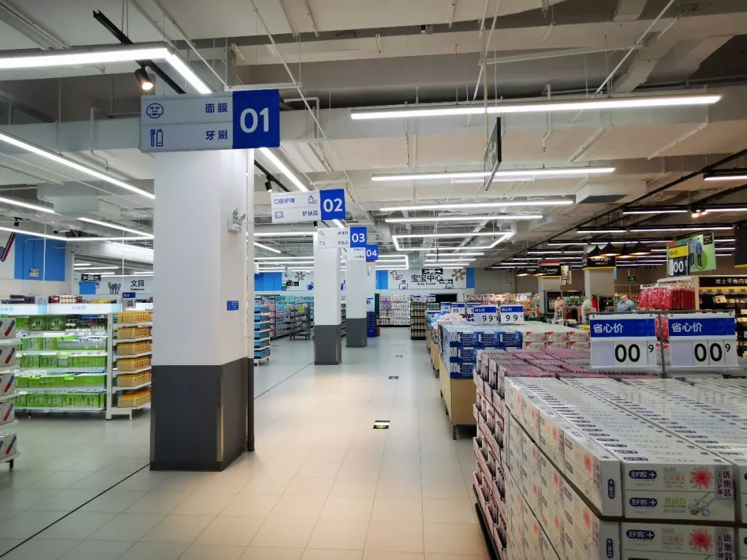 今天沃尔玛新一代门店亮相陈列欣赏