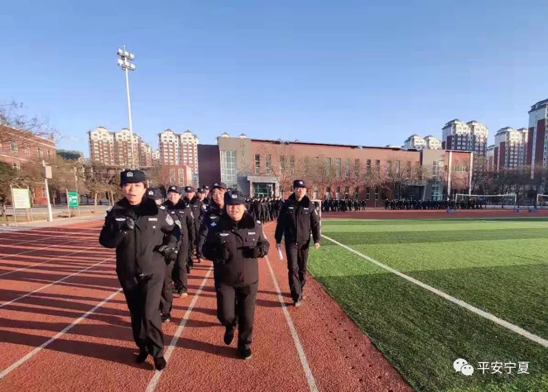 兴庆禁毒专干冬日练兵忙