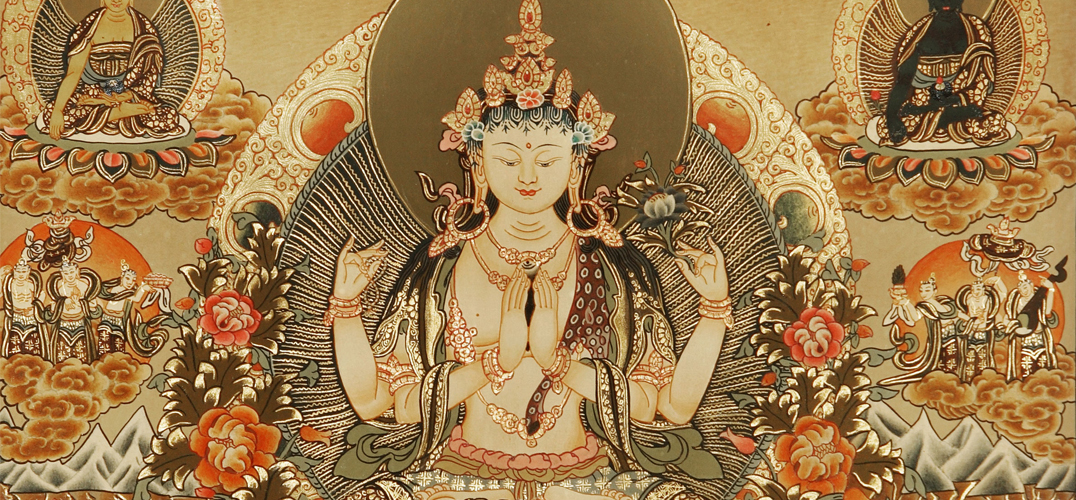 原创走进千年历史的唐卡藏族绘画艺术的瑰宝