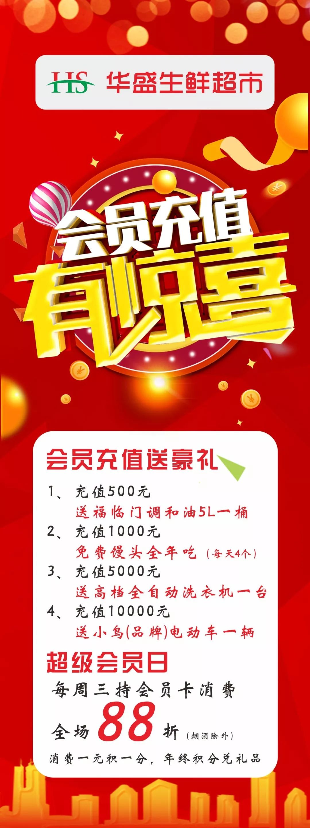 充值即享全年优惠超级会员日,卖得安心,买得实惠活动时间:2019年12月
