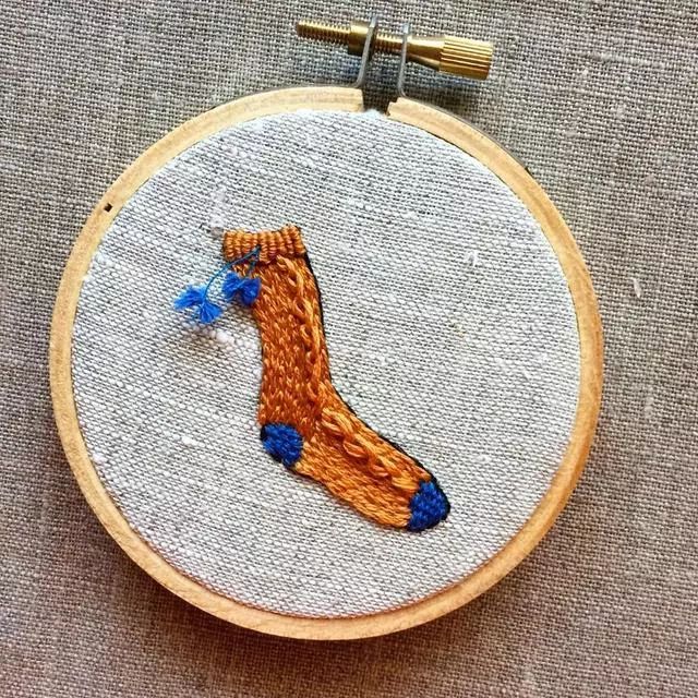 创意手工针织画毛线除了织衣服还能作画真是心灵手巧