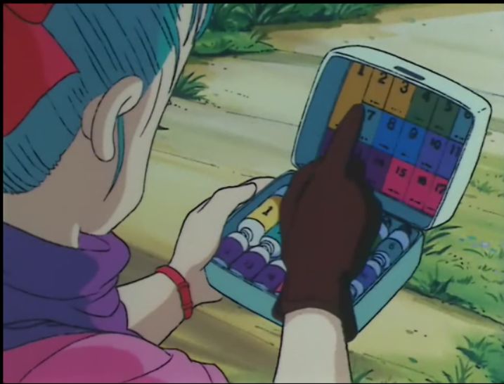 然后就是下一个登场的高科技了——万能胶囊.