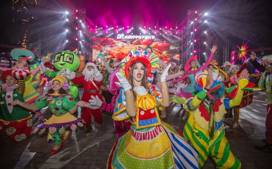 布瑞吉bridge领衔电音节7小时轮番轰炸点燃成都跨年夜