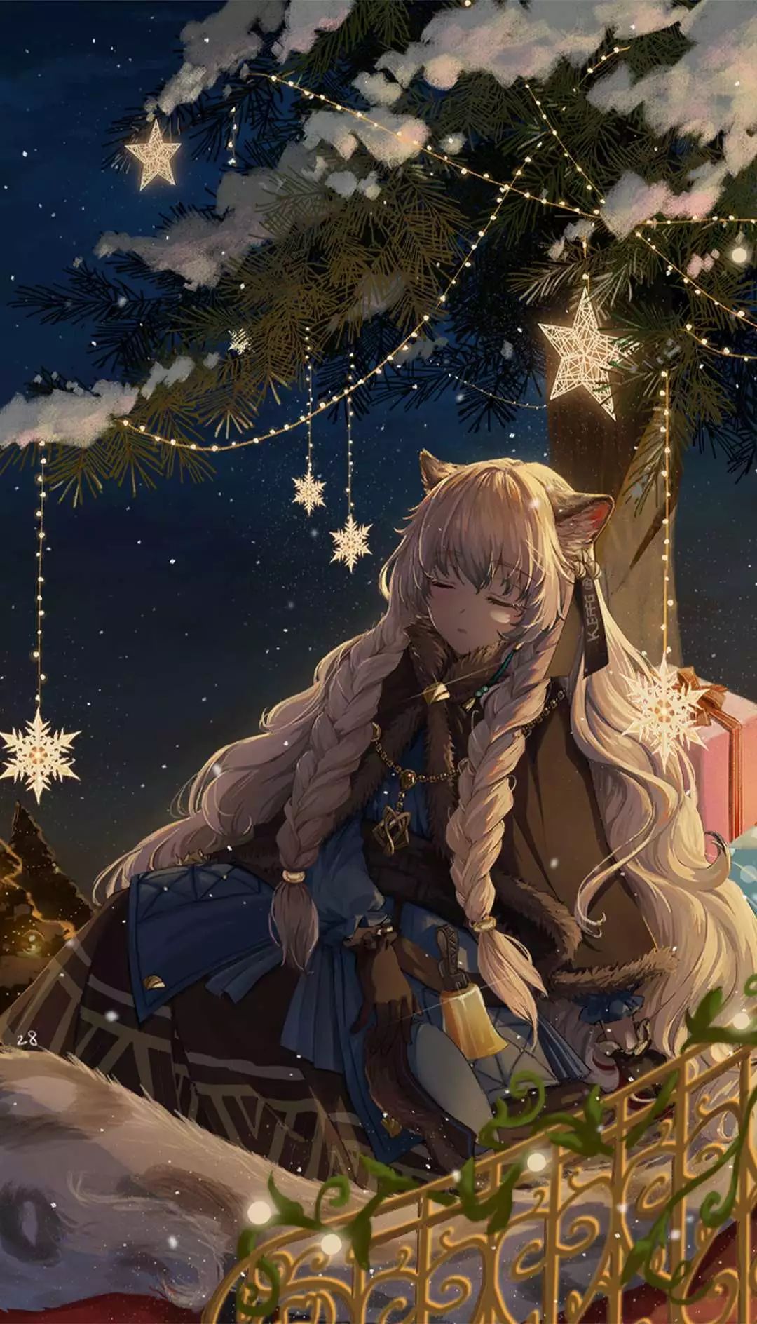 动漫壁纸杂图我很好奇你穿冬装会是什么亚子