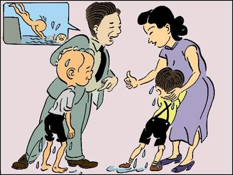 张乐平漫画经典《三毛流浪记》之二(见义勇为,新的憧憬)