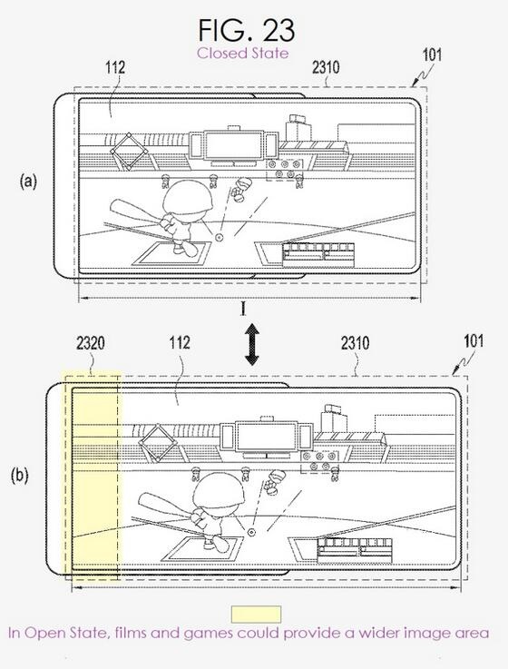 三星手机新设计专利曝光，可以“拉长”屏幕