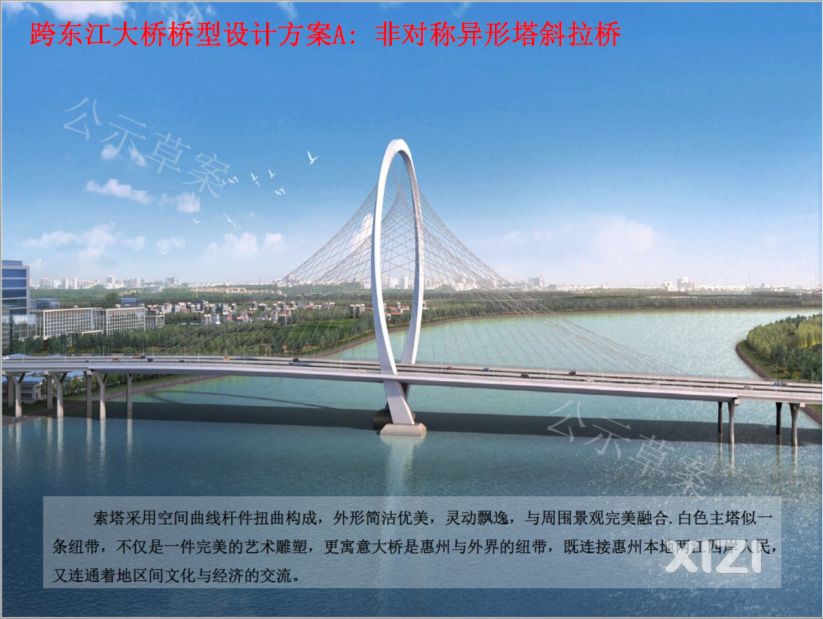 水口四环路东路线路初定惠州1号公路开始动工建设