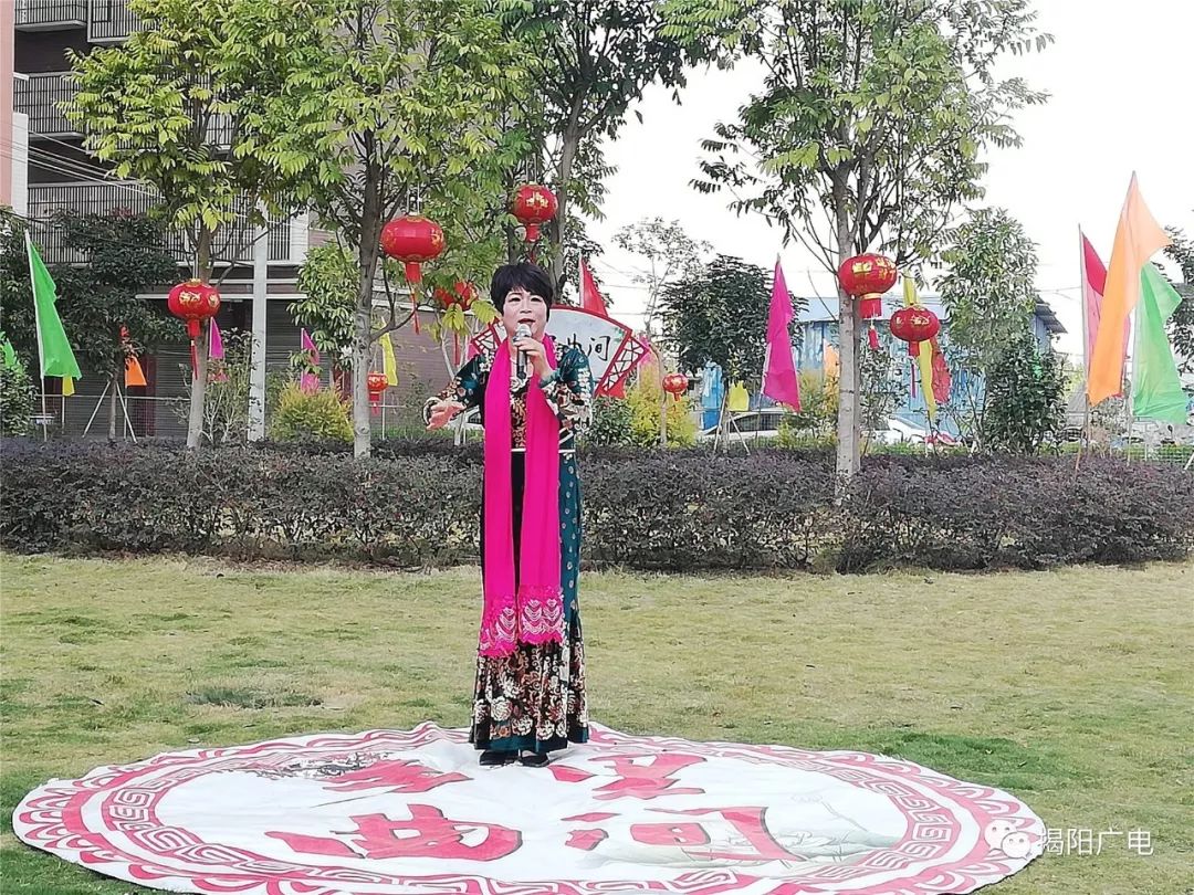 电视台来了,"穆桂英"惊艳来助阵,揭阳这个村真热闹…_玉浦