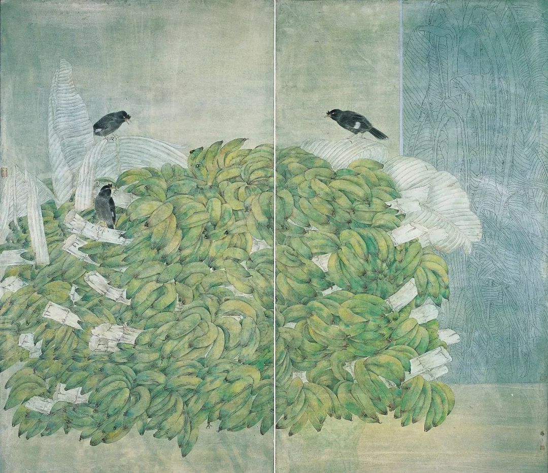 160x180cm(2014年)杨伟庆《双生 铜雕 30x30cm(2012年)胡宇鸣