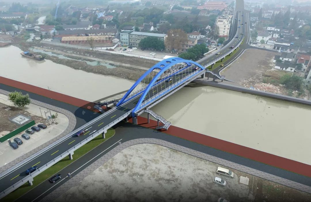 山門街大橋320國道320國道桐鄉鳳鳴至大麻段改建工程主線起點位於