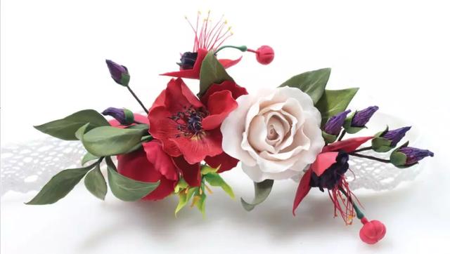 论手工花哪种最逼真,还数黏土仿真花!超精致粘土花束,附教程