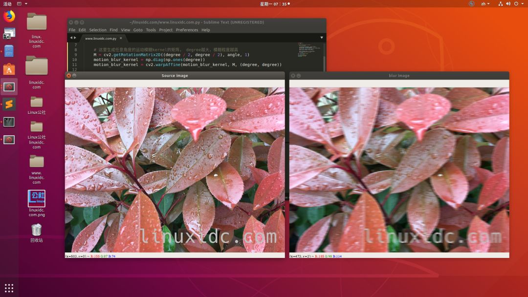Opencv python cv